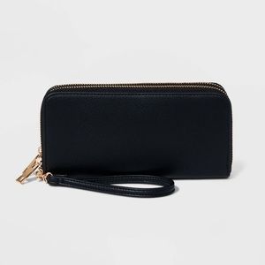 Double Zip Wallet - A New Day